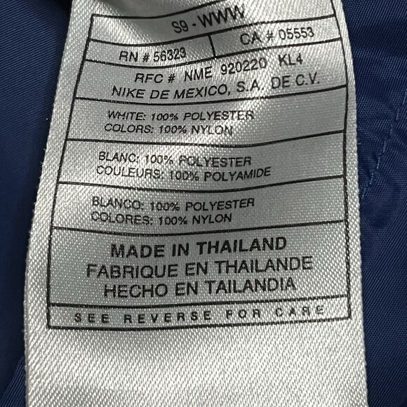 Vintage 90s Y2K Nike Windbreaker Pullover Nylon Jacket Mens Size L Swoosh - Picture 7 of 11